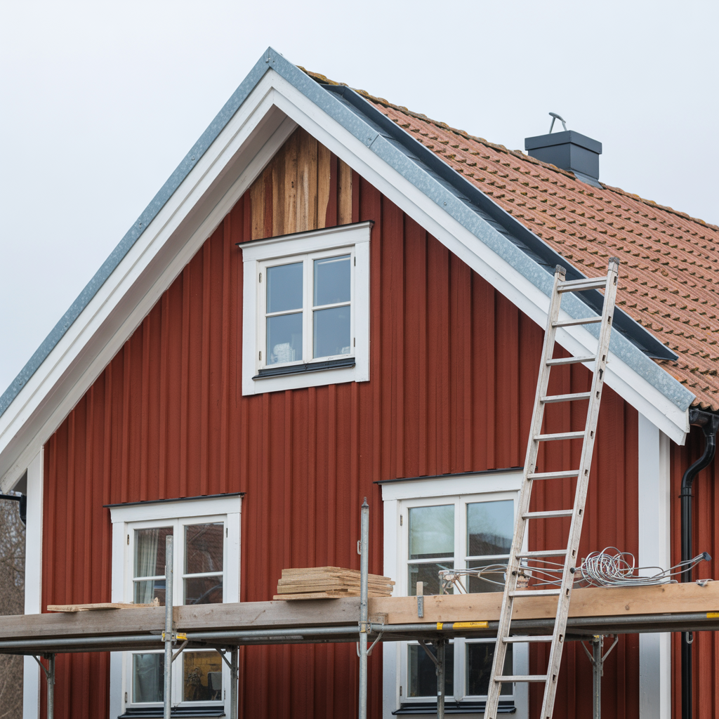 byta vindskivor och vindskiveplat guide och kostnad